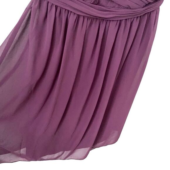 David's Bridal Wisteria Short Bridesmaid Dress in Size 2 - Picture 4 of 8